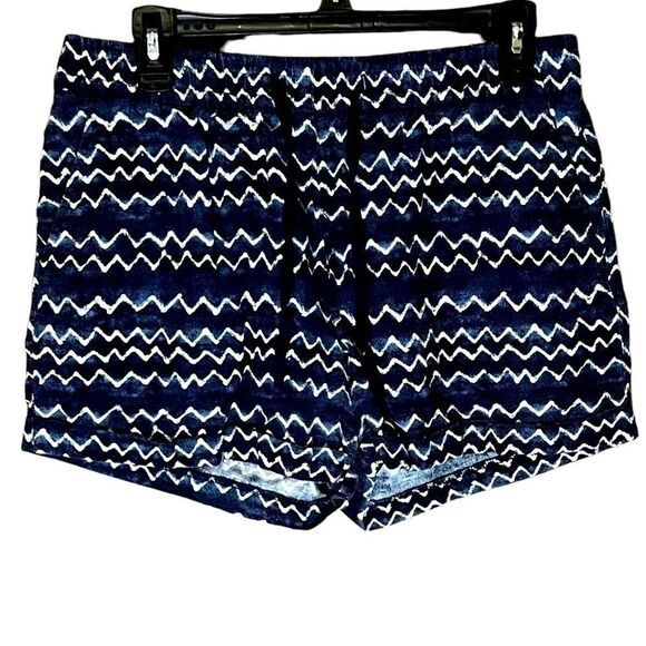 old Navy, Size Medium Navy Print Shorts - Picture 6 of 7